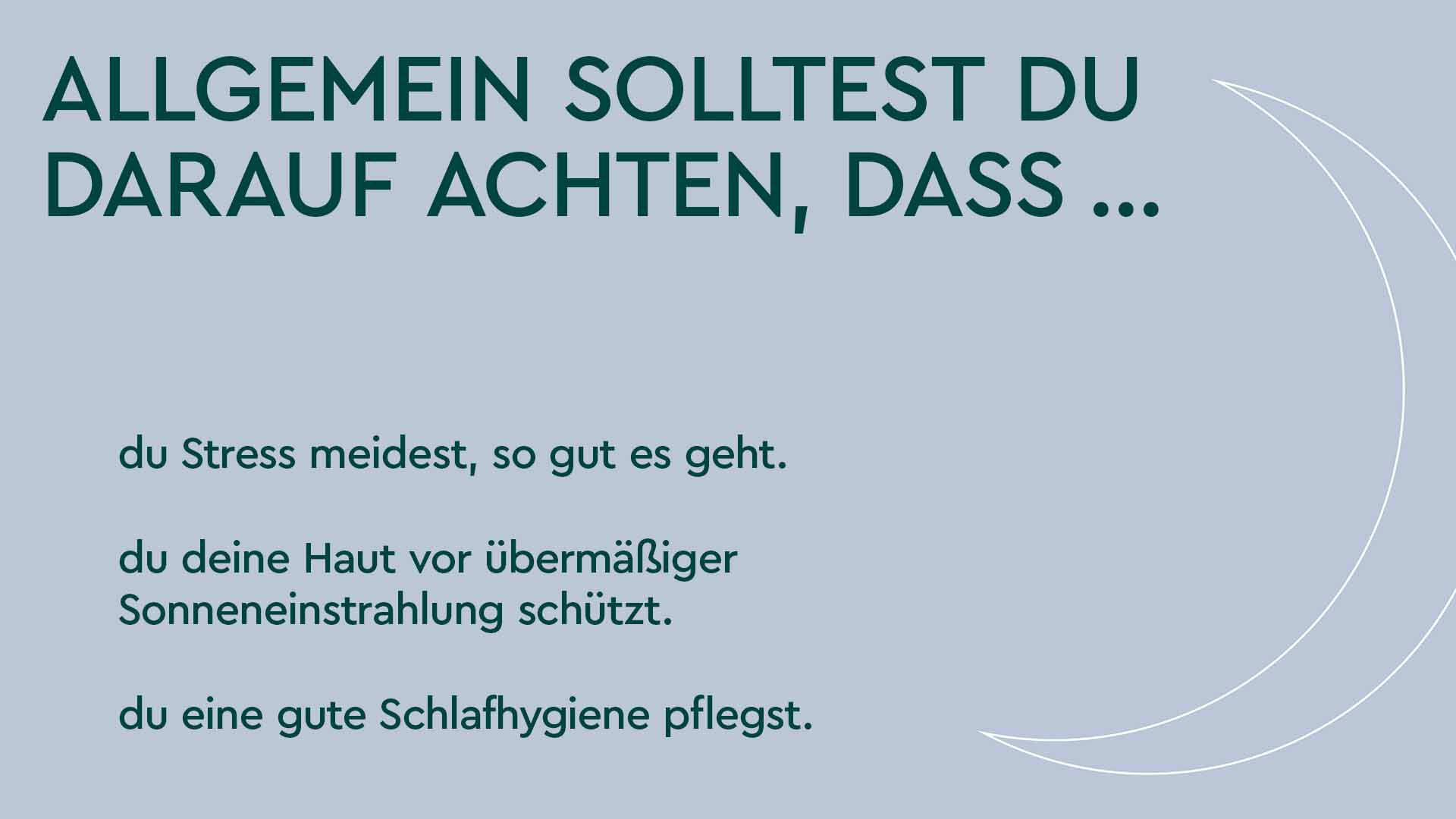 Illustration: Tipps wie das Hautmikrobiom im Gleichgewicht bleibt. 